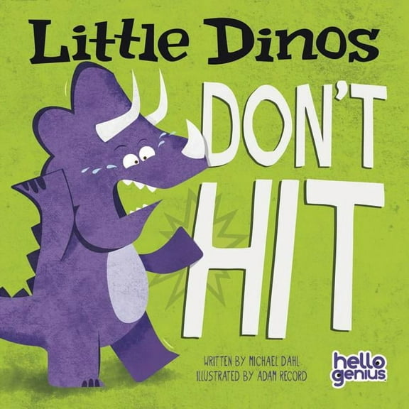 Little Dinos Don't Hit (Board Book)