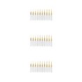 thumbnail image 1 of Riwesomey Pack of 10 Milling Tools Set DIY Reusable 0.8-3.175mm End Corn Kit Anti-abrasion Alloy Bits Replacement Parts Machine Hard 1 3piezas Riwesomey CBP191347, 1 of 6