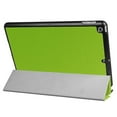 thumbnail image 4 of Funda de cuero con tapa horizontal y textura Custer para iPad 9.7 (2018) y iPad 9.7 (2017), con tres pliegues y función de suspensión/activación (negra), 4 of 5