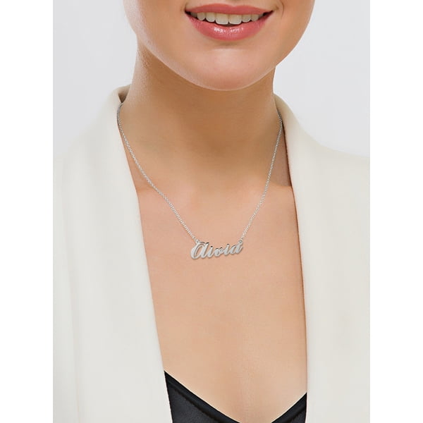Personalized Script Name Necklace