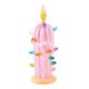 thumbnail image 3 of -Cactus iluminado con luces, cactus vintage para decoración navideña del hogar, rosa, 3 of 5