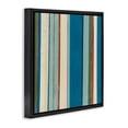 thumbnail image 3 of Stupell Industries Modern Asymmetrical Blue Stripes Black Floating Frame Canvas Art, 18 x 18, by Pippin Schupbach, 3 of 8