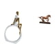 thumbnail image 5 of Figura abstracta de caballo, estatua de mujer, centro de mesa, dormitorio, regalo para lectores, estantería, escultura de estilo rústico, adorno artís, 5 of 8