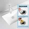 thumbnail image 5 of Kitchen Sink Drain Basket Anticlogging Drain Stoppers Bounce Cores Sink Strainer Wash Basins Drain Filter Easy to Use, 5 of 8