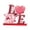 b-C, variant on FNGZ 2024 Valentine's Day Decoration Desktop Ornament 1PC Wooden Table Top Decor Love You More Wood Block Sign Sweet Heart Wedding Gift DIY Display Angel Cute Bear for Party Decoration Red