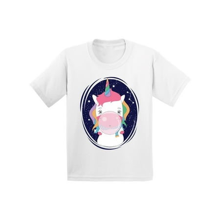 

Awkward Styles Unicorn Shirts for Toddlers Cute Unicorn T-shirts Birthday Gifts for Kids Unicorn Birthday Party T-shirt Unicorn Chewing a Gum Shirt Gift for 1 Year Old Clothing for Boys and Girls