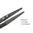 thumbnail image 3 of Unique Bargains ESD-2A Precision Anti-Static Tweezers, Stainless Steel Flat Tweezers for Craft Electronics 2Pcs, 3 of 3
