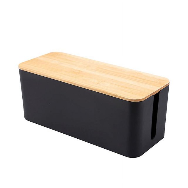 Ventas promocionales Caja organizadora de cables de madera grande
