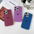 thumbnail image 2 of for Silicone iPhone 13 Pro Max Case Women Girls Heart with Soft Anti-Scratch Microfiber Lining Protective Phone Case for iPhone 13 Pro Max, 2 of 15