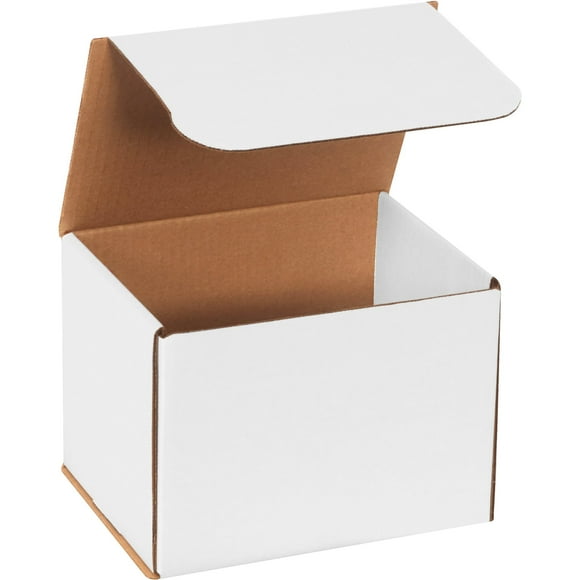 BOX USA Shipping Boxes Small 8"L x 6"W x 6"H, 50-Pack | Corrugated Cardboard Box for Packing, Moving and Storage