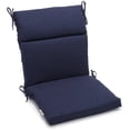 thumbnail image 5 of Blazing Needles Spun Polyester Outdoor Seat/Back Chair Cushion-Color:Cocoa, 5 of 7
