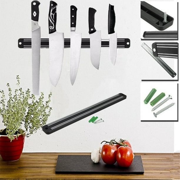 Aimant mural porte-couteau ustensile étagère magnétique support cuisine  outil 