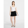thumbnail image 2 of No Boundaries Foldover Knit Skort, Women's XXS-XXL, 2 of 5
