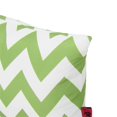 thumbnail image 2 of Noble House Marisol Chevron Coussin à Jeter Rectangulaire en Vert (Lot de 2), 2 of 15