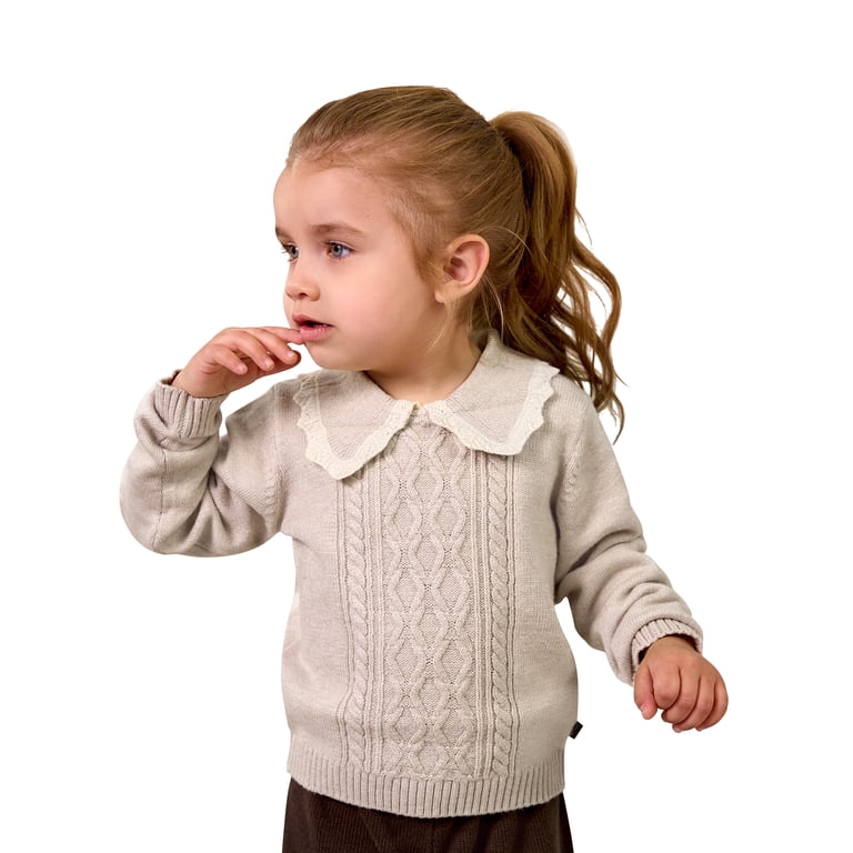 Modern Moments Decorative Collar Sweater, 12M-5T photo 3