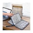 thumbnail image 5 of Electronics Organizer Travel, Travel Cord Organizer Case, Compact Electronics Accessories Bag - Nav, 5 of 5
