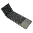 thumbnail image 2 of Teclado Bluetooth plegable, 63 teclas, Mini teclado plegable ultrafino de Metal con panel táctil para Windows, IOS y Android, 2 of 8