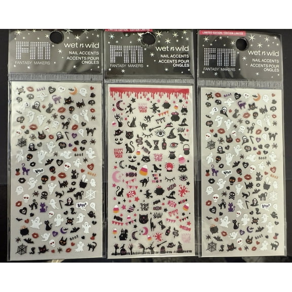 Wet n Wild Fantasy Makers Nail Accents - Silent Scream - Halloween