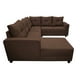 thumbnail image 4 of Sala esquinera en U El Bazar Store modelo Hera Chocolate 160x275x215 cm 4 Salas en 1, 4 of 8