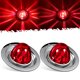 thumbnail image 1 of Kit de luces LED tipo sandía Partsam para Peterbilt Freightliner, 1 of 8
