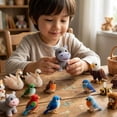thumbnail image 5 of 2026 Tiny 3D Beaded Animal DIY Kit, Cute Bird & Animal Beading Craft Set, Handmade Bead Art Mosaic Kit, Stress Relief Creative DIY Decoration Gifts for Adults Teens Beginners (Pond Friends), 5 of 8