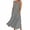 Gray, variant on Kvture Women's Summer Linen Button Up Sundress V Neck Sleeveless Casual Midi Dress with Pockets Beach Vacation Flowy Dress Gray