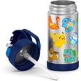 thumbnail image 4 of Pokémon Starter Partners Stainless Steel 12oz Thermos Funtainer, 4 of 6