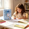 thumbnail image 3 of 6‑Piece Kawaii Stationery Set, Cute Stationery Mini Office Supply Kit, Including Pencils, Eraser, Ruler and Pencil Sharpener, Ideal Gifts for Hoilday(Blue), 3 of 8