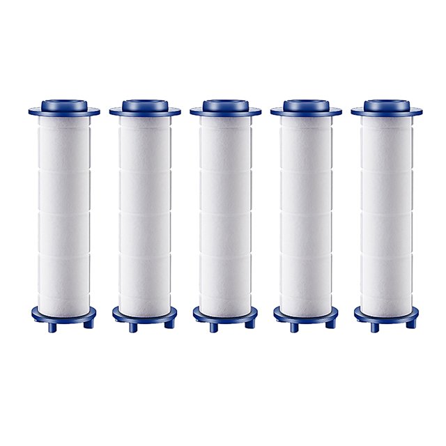 Amdohai 5PCS Shower Head Water Filter Showerhead Replacement Filter Remove Heavy Metal Sediment
