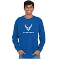 thumbnail image 5 of US Air Force Military Wings Emblem Long Sleeve TShirt Men Women Brisco Brands S, 5 of 6