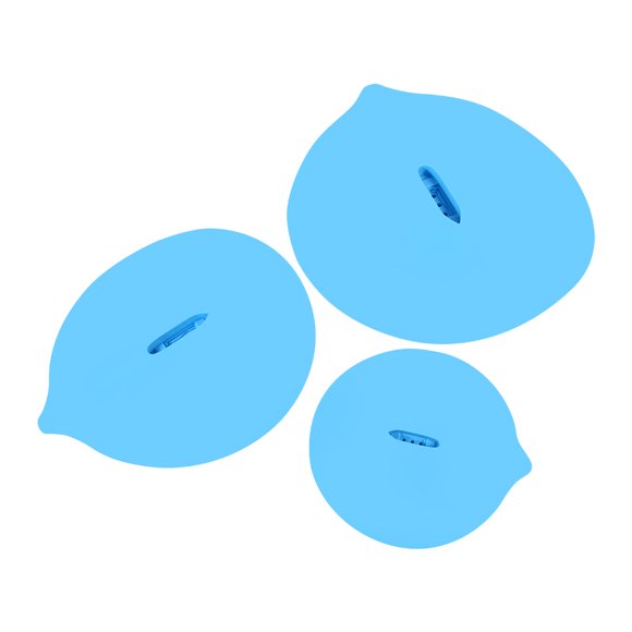 -40 To +130 Degrees Celsius Silicone Lid, 3 Holes Seal Cover, For Different Sizes Of Food Vessels Cups