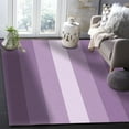thumbnail image 5 of Striped Area Rug 2'x3' Purple Ombre Stripe Washable Area Rugs Non Shedding Floor Carpet Rubber Backing Non-Slip Indoor Mats for Living Room Bedroom Kitchen, 5 of 8