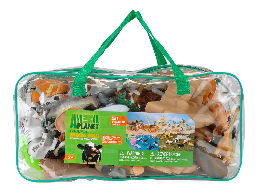 Animal Planet - Animal World Mega Bag Playset 