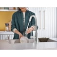 thumbnail image 4 of Moen Riley Touchless Single-Handle Pull-Down Sprayer Kitchen Faucet in Chrome, 4 of 13