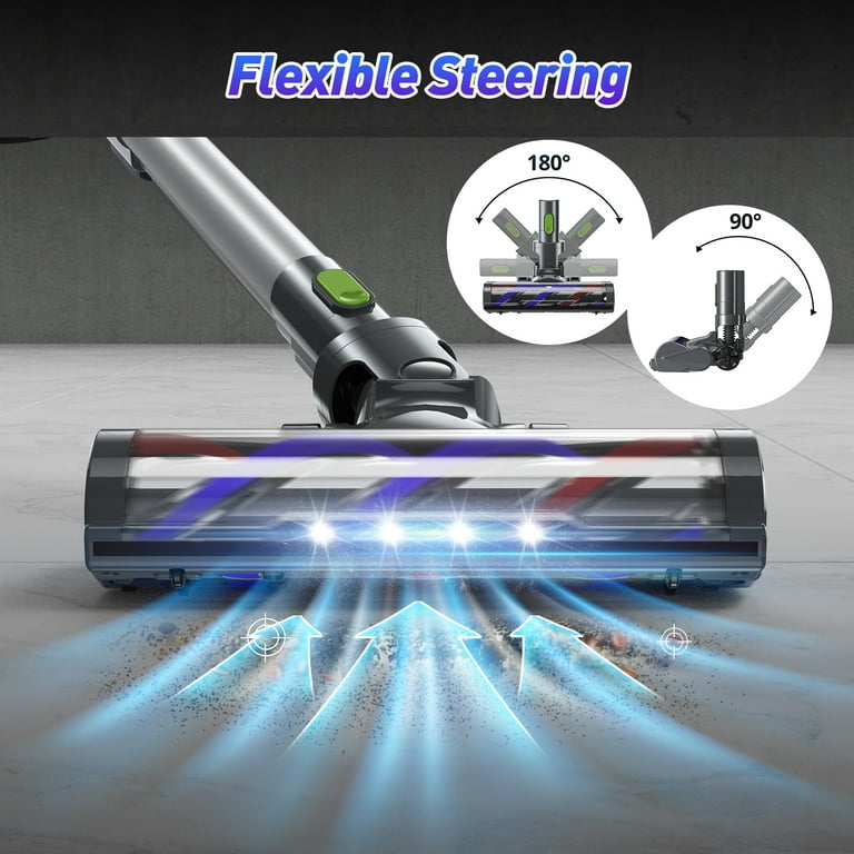 Syntecno Cordless Vacuum Cleaner Stick Vacuums - Electric Brooms Powerful Lightweight Vaccum 5 thumbnail image