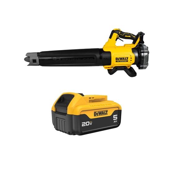DeWalt DCBL722B 20V 125 MPH 450 CFM Cordless Handheld Blower with 5Ah Battery