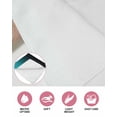 thumbnail image 4 of Teal Black Ombre Hand Towels Set, Waffle Weave Kitchen Towels 2 Pieces, Gradient Contemporary Abstract Art Microfiber Hair Face Bath Tea Towel Absorbent Quick Drying Cleaning Dish Cloths 15.7"x23.6", 4 of 7