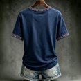 thumbnail image 3 of Bexdxz Women's 9.11 Never Forget Printed V-Neck Short Sleeve T-Shirt Patriotic American Flag 2001-2026 25Th Anniversary Honor Tee for Everyday Wear Dark Blue M, 3 of 7