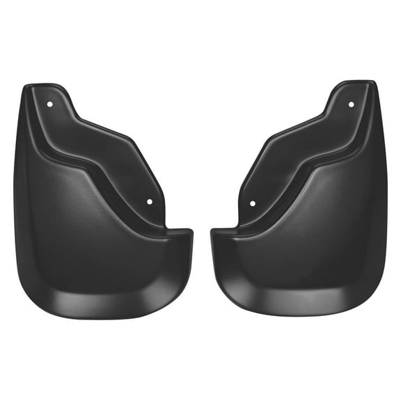 Husky Liners Custom Mud Guards Front Mud Guards Black Fits 07-12 Ford Edge Edge with Standard Cladding, 07-15 Lincoln MKX