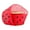 Red/Black, variant on LaRibbons 2 1/2" Wired Ribbon | Watermelon Seeds | 10 Yard Roll
