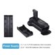 thumbnail image 5 of "Empuñadura Vertical 1100DH con Control Remoto para Canon 1300D/1200D/1100D - Incluye Cable Adaptador y Soporte para Baterías (Negro)", 5 of 7