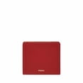 thumbnail image 1 of Billetera pequeña bifold Logan para mujer con RFID de Fossil, rojo granate, 1 of 5