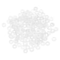 thumbnail image 1 of 155 Pcs M2 Rondelles Plates en Nylon Rondelles en Plastique 2mm ID 5mm OD 1mm Épais, Blanc, 1 of 6