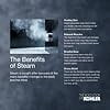 thumbnail image 4 of Kohler Invigoration 2.0 Stainless Steel 5 kW Shower Steam Generator, 4 of 4