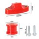 thumbnail image 4 of Bujes de Estabilizador Baoblaze Poliuretano Rojo Palanca de Cambios Delantero Trasero, 4 of 8