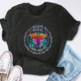 thumbnail image 4 of EcoLoom I Became Nurse Because Your Life Is Worth My Time Short Sleeve Unisex T Shirt, 4 of 6