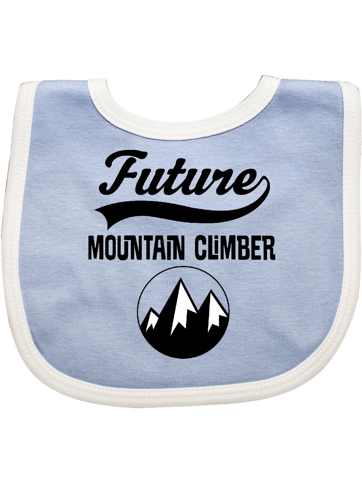 Mountain Climbing Gift Future Climber Baby Bib