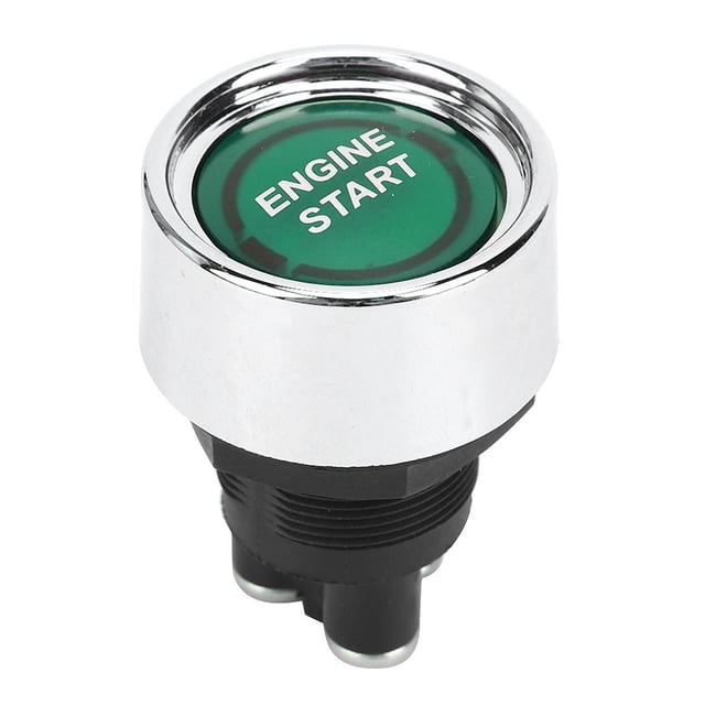 Filfeel Engine Start Switch,Gnition Starter Ignition Switch,LED Engine Start Switch Ignition Starter Engine Start Stop Button For RVs Racing Car