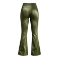 thumbnail image 5 of LMIHMI Womens Flare Leggings with Pockets Drawstring High Waist Bootcut Yoga Pants Stretch Bell Bottoms(Army Green,XX-Large), 5 of 5