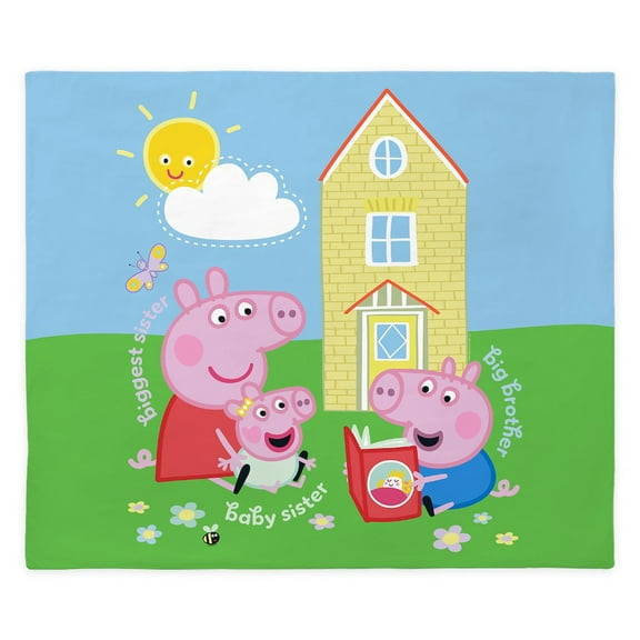 CafePress - Peppa Pig: Siblings - King Duvet Cover, Printed Comforter Cover, Unique Bedding,